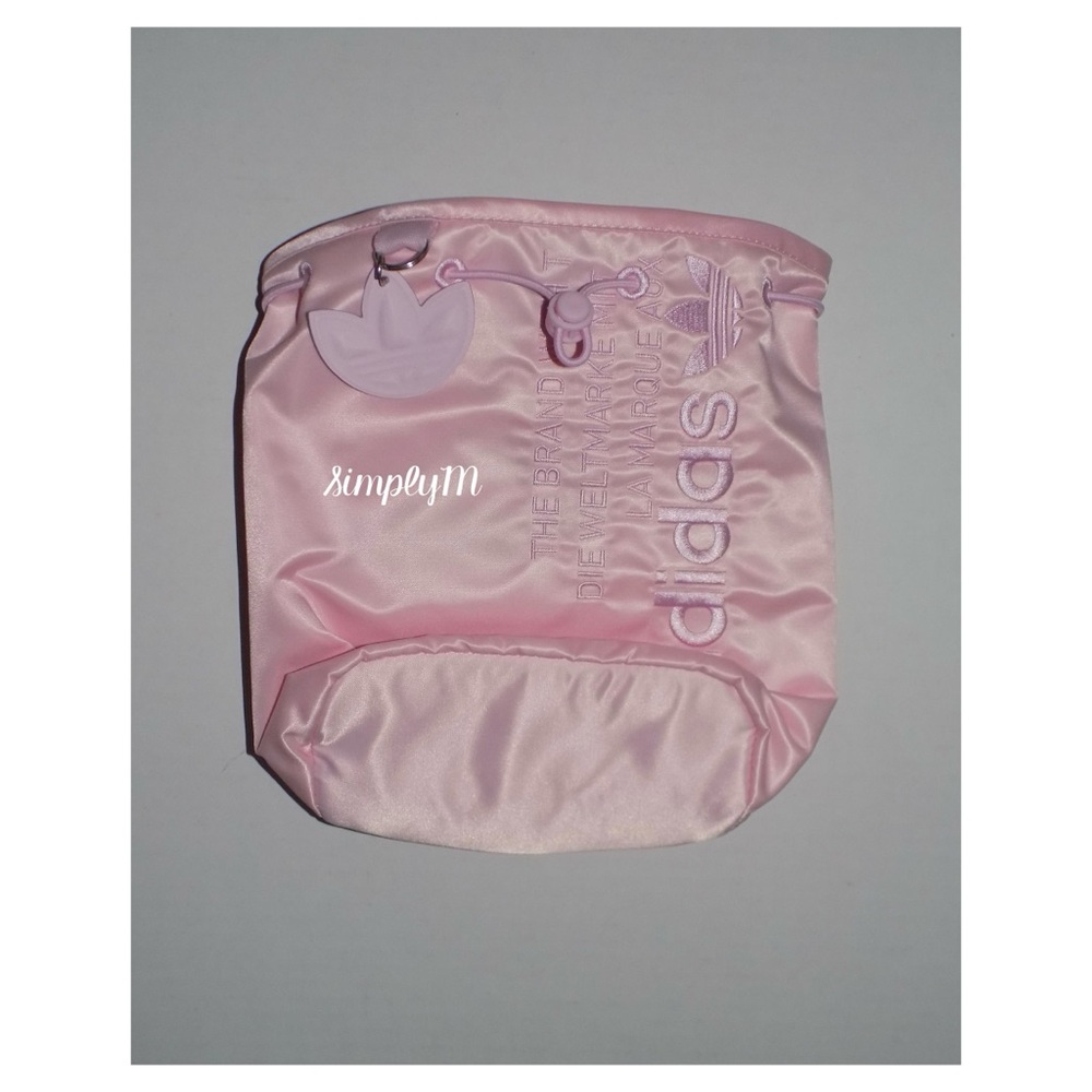 Adidas Pink Mini Drawstring Backpack NWT - image 6